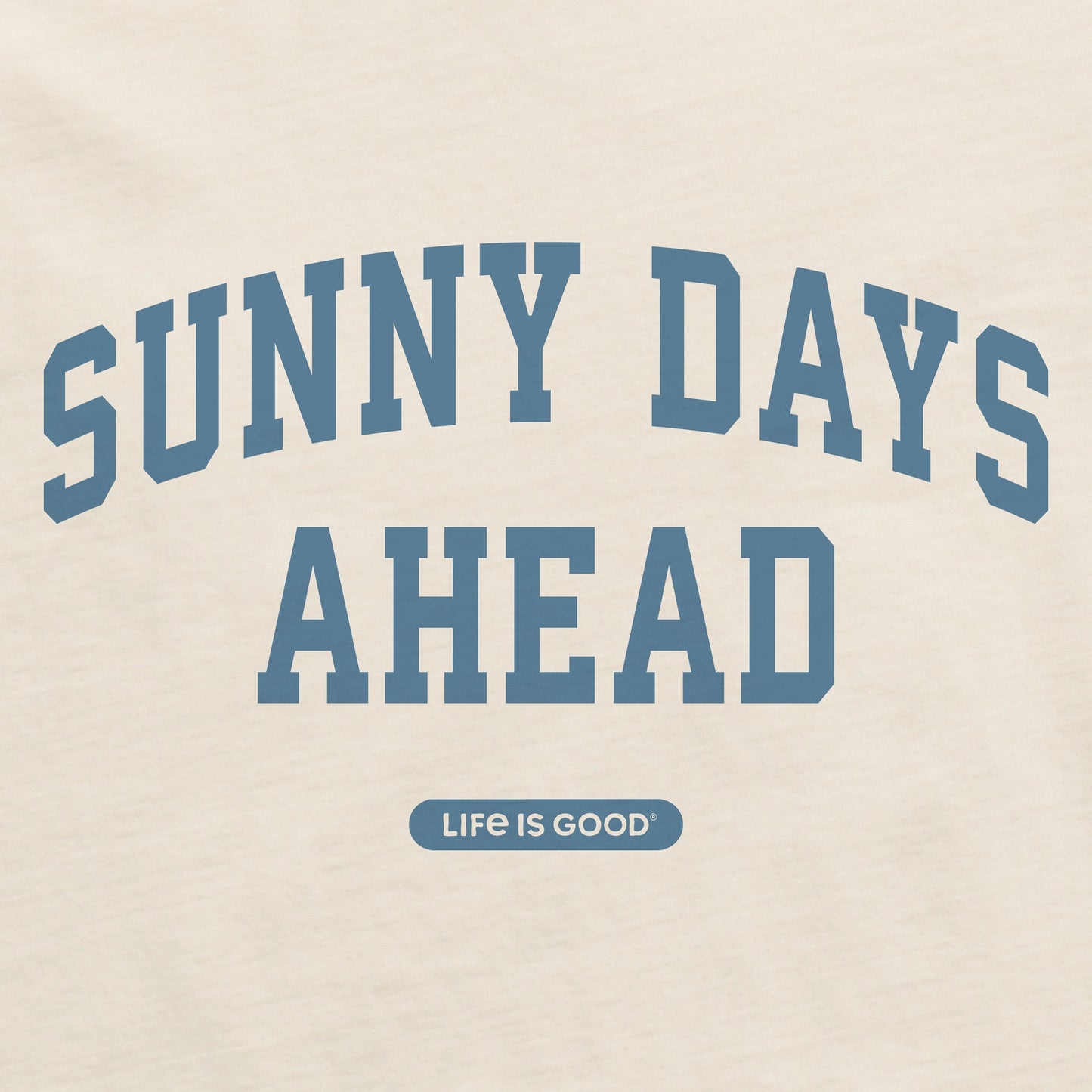 Women's Sunny Days Ahead Arch Short Sleeve Crusher Boxy Tee