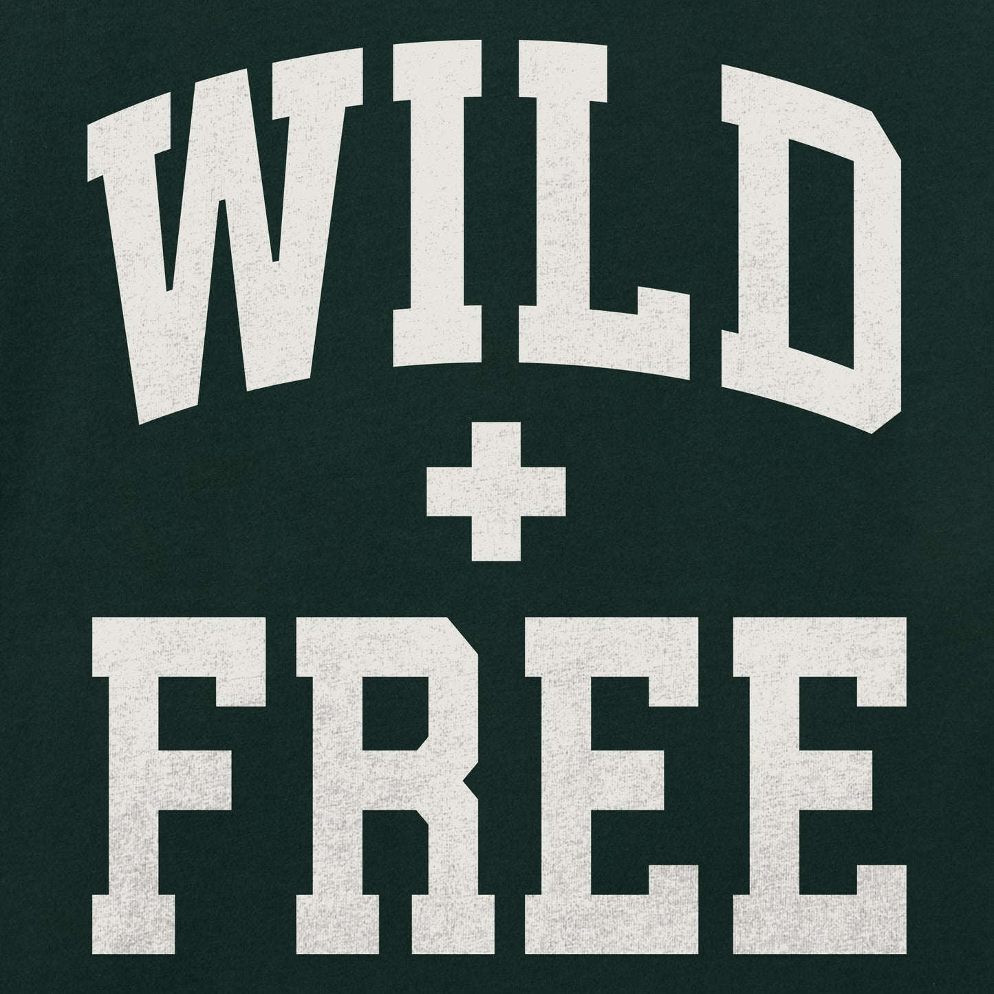 Kids Wild and Free Arch Short Sleeve Crusher Tee