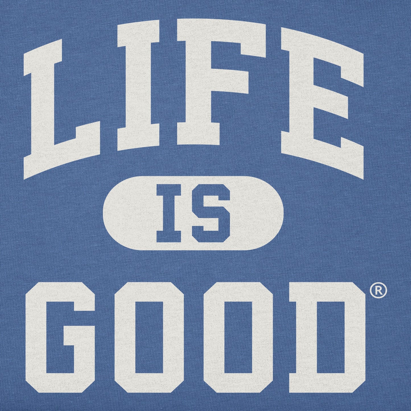 Men's Life is Good Arch Short Sleeve Crusher Tee