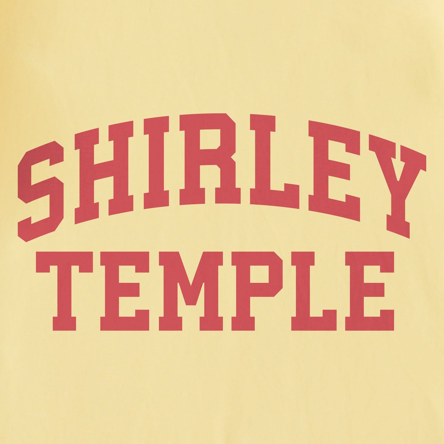 Men's Shirley Temple Arch Short Sleeve Crusher Tee