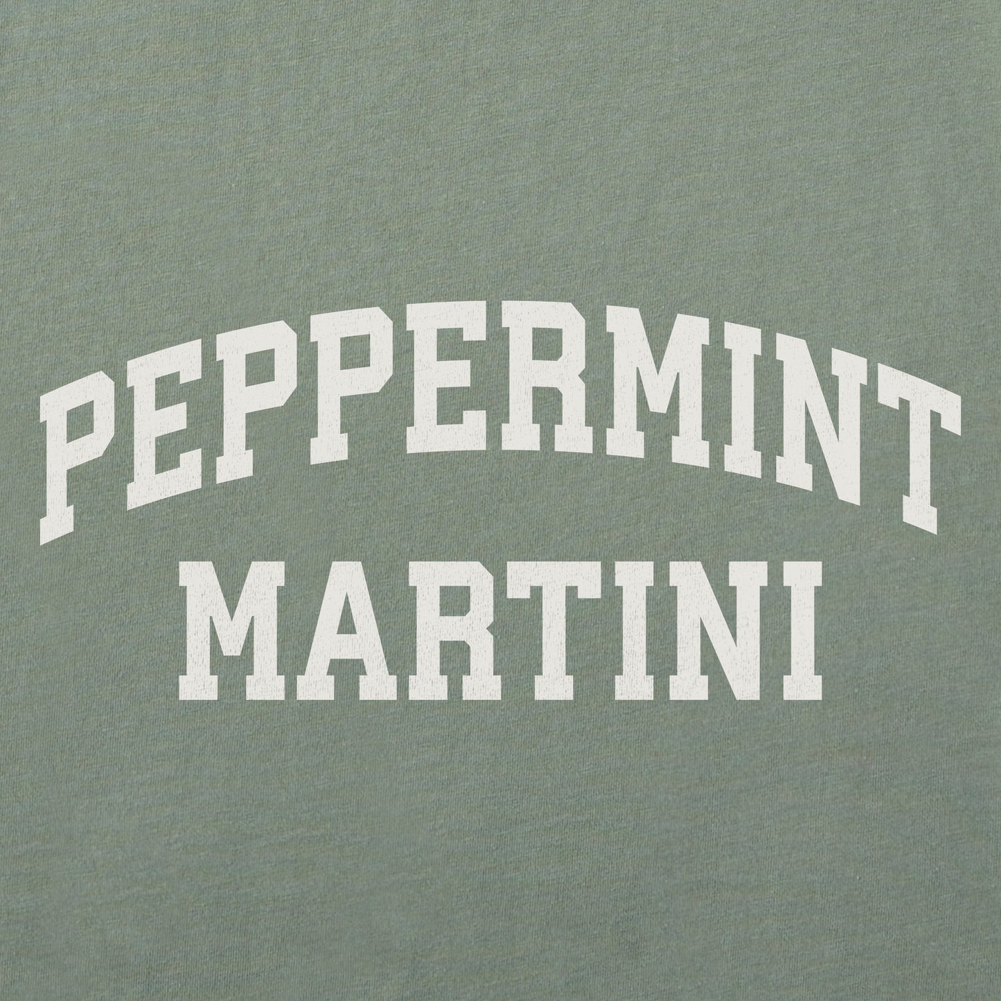 Men's Peppermint Martini Arch Short Sleeve Crusher Tee
