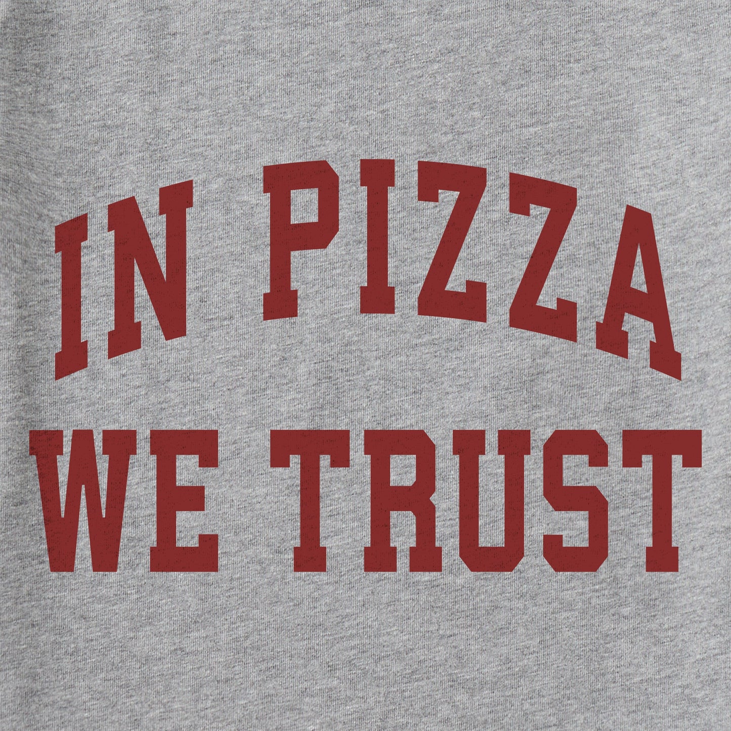 Kids In Pizza We Trust Arch Long Sleeve Crusher Tee