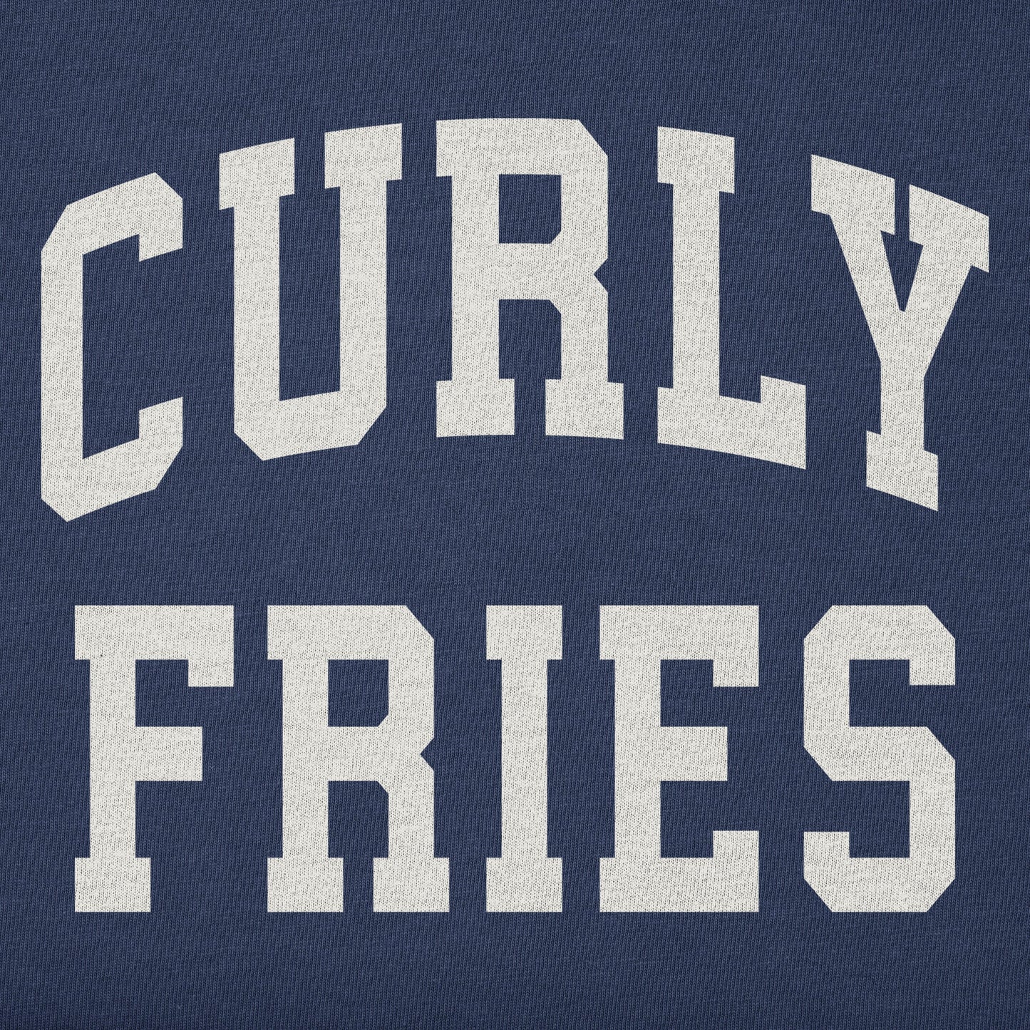 Toddler Curly Fries Arch Short Sleeve Crusher Tee