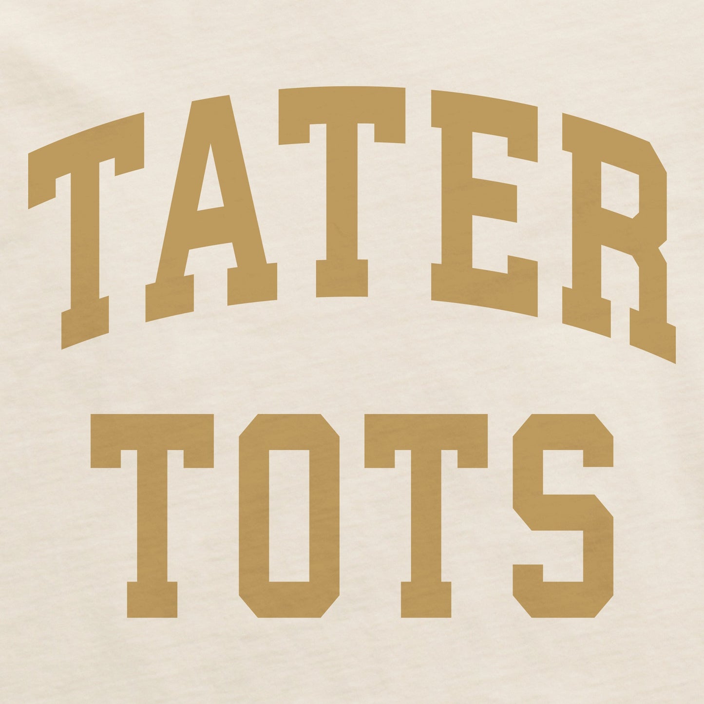 Women's Tater Tots Arch Short Sleeve Crusher Boxy Tee