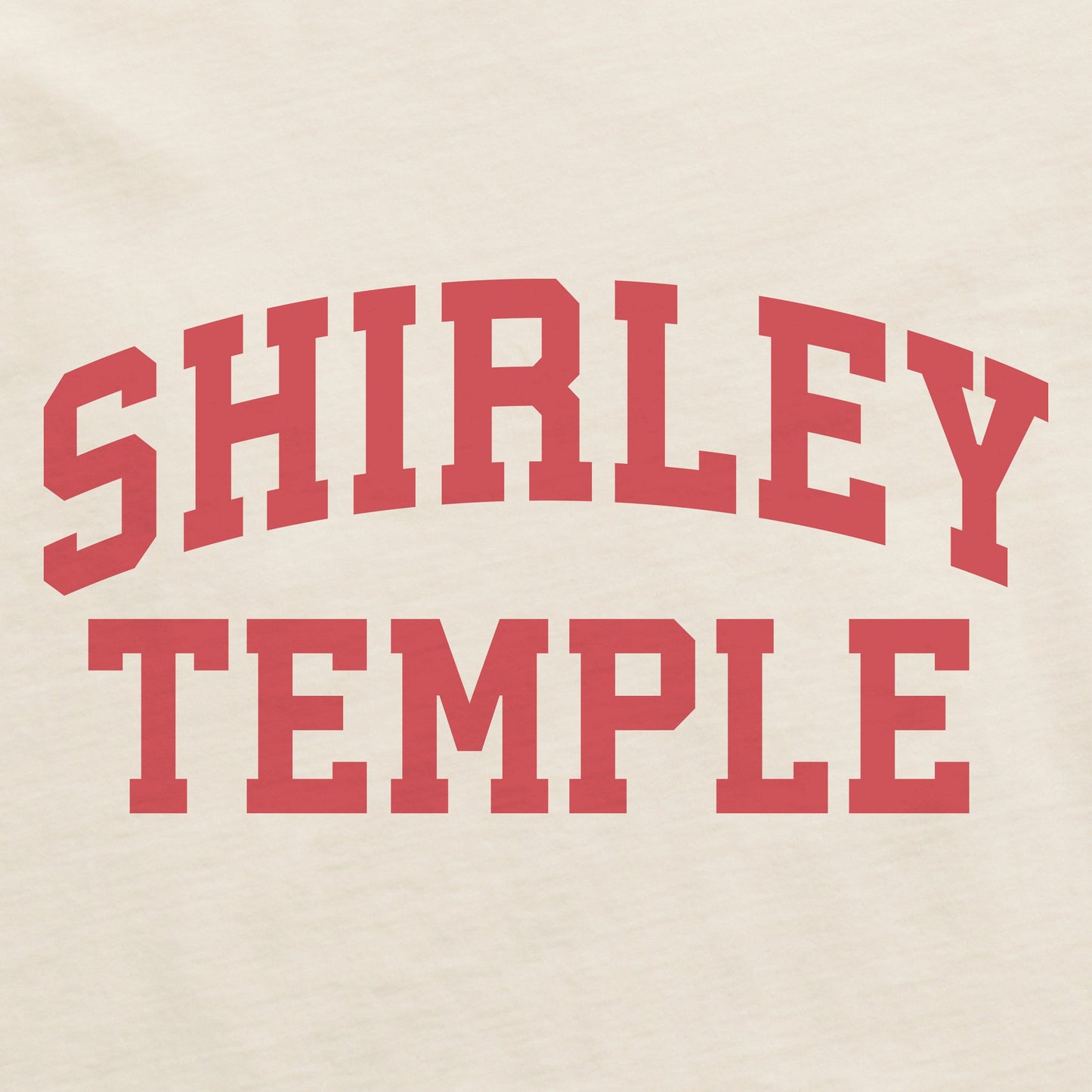 Women's Shirley Temple Arch Short Sleeve Crusher Boxy Tee