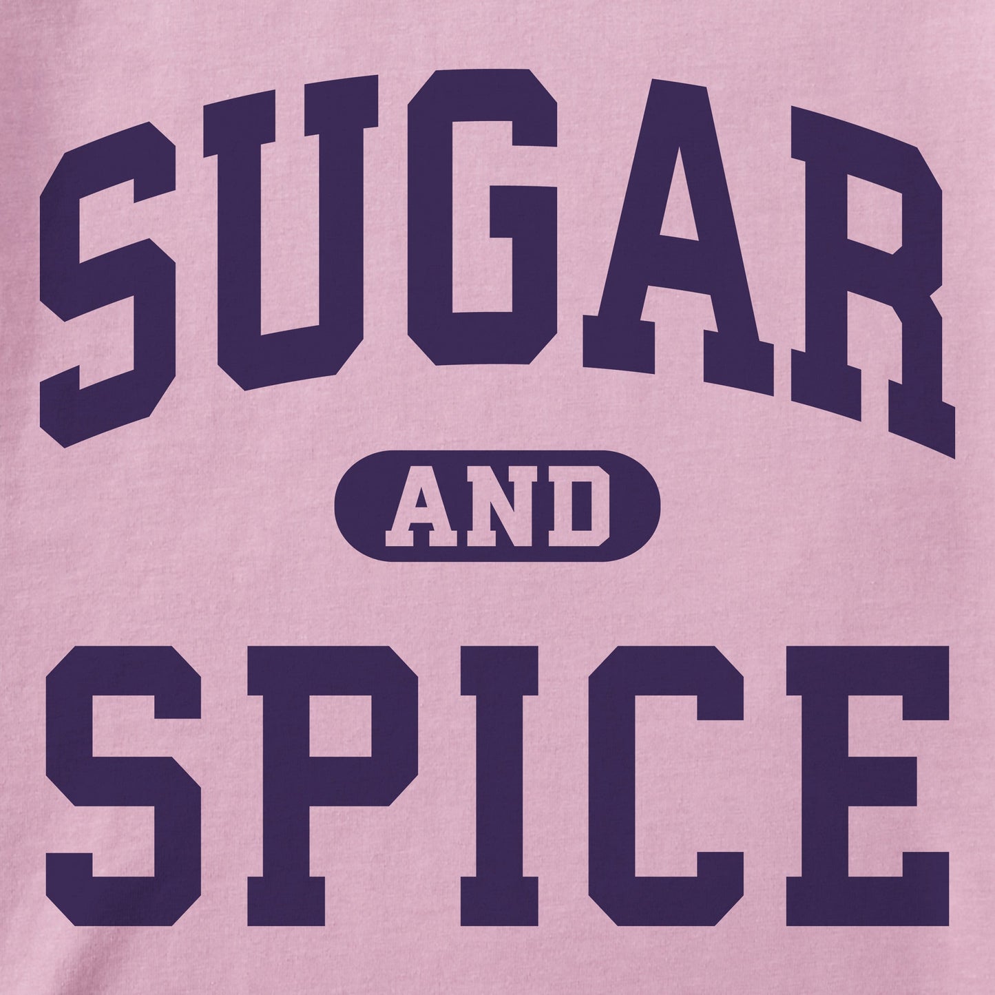 Women's Sugar and Spice Arch Short Sleeve Crusher Boxy Tee