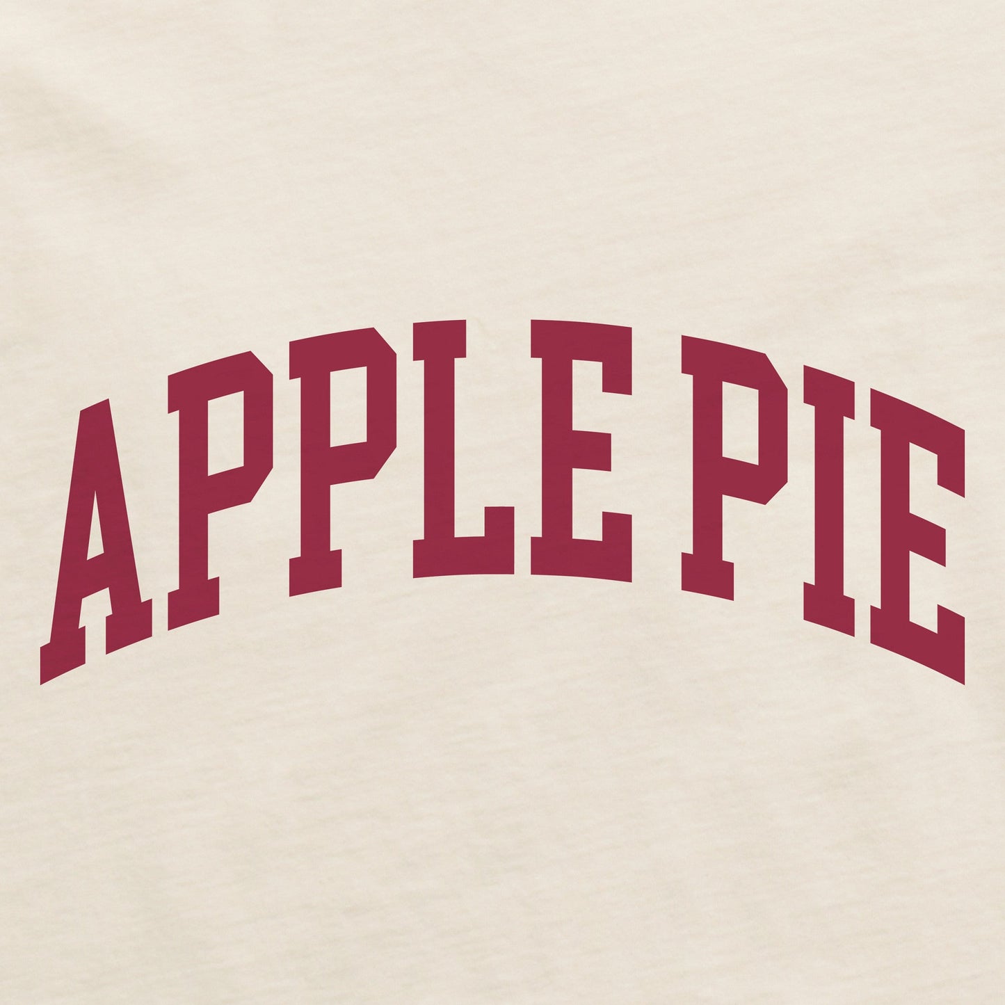 Women's Apple Pie Athletic Arch Short Sleeve Crusher Tee
