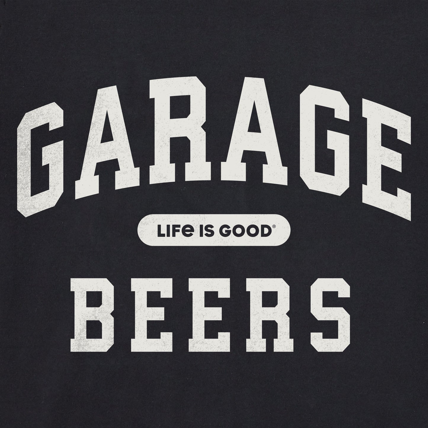 Men's Garage Beers Arch Simply True Fleece Crew