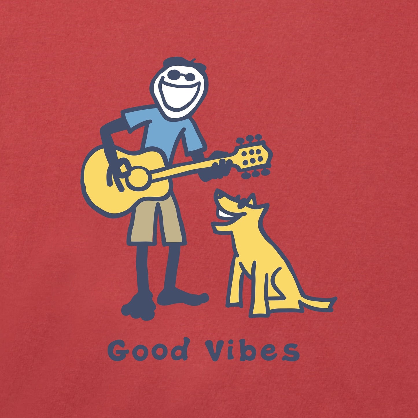 Men's Jake Jammin' Short Sleeve Crusher Tee