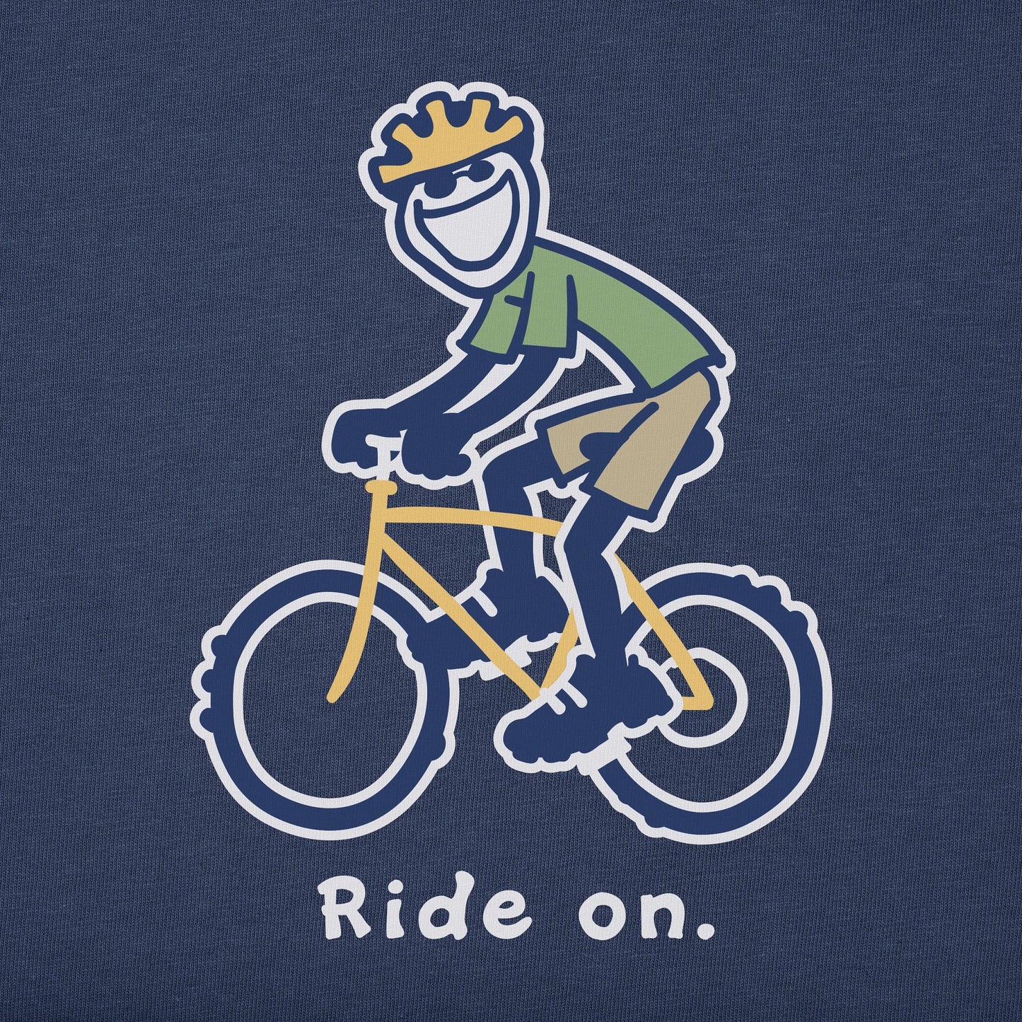Men's Bike Jake Short Sleeve Crusher Tee