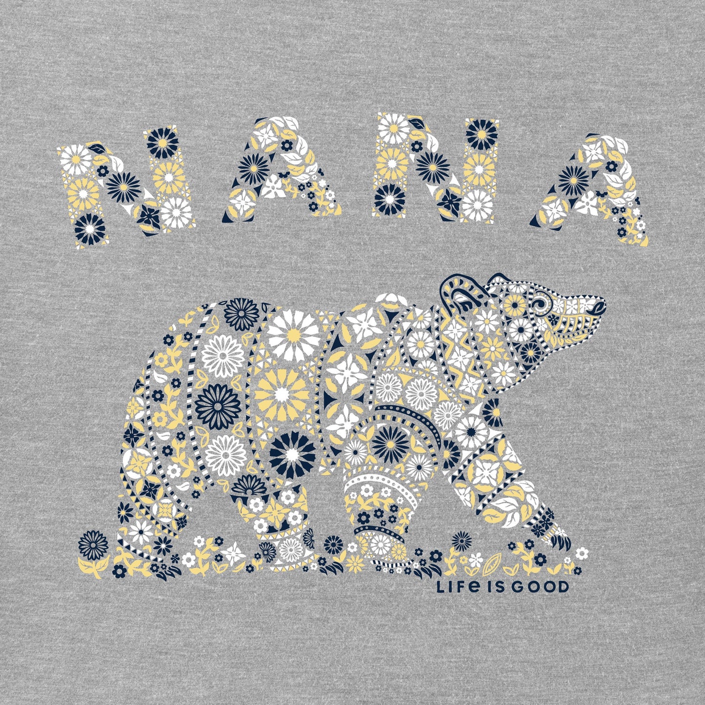 Women's Primal Nana Bear Short Sleeve Crusher Tee