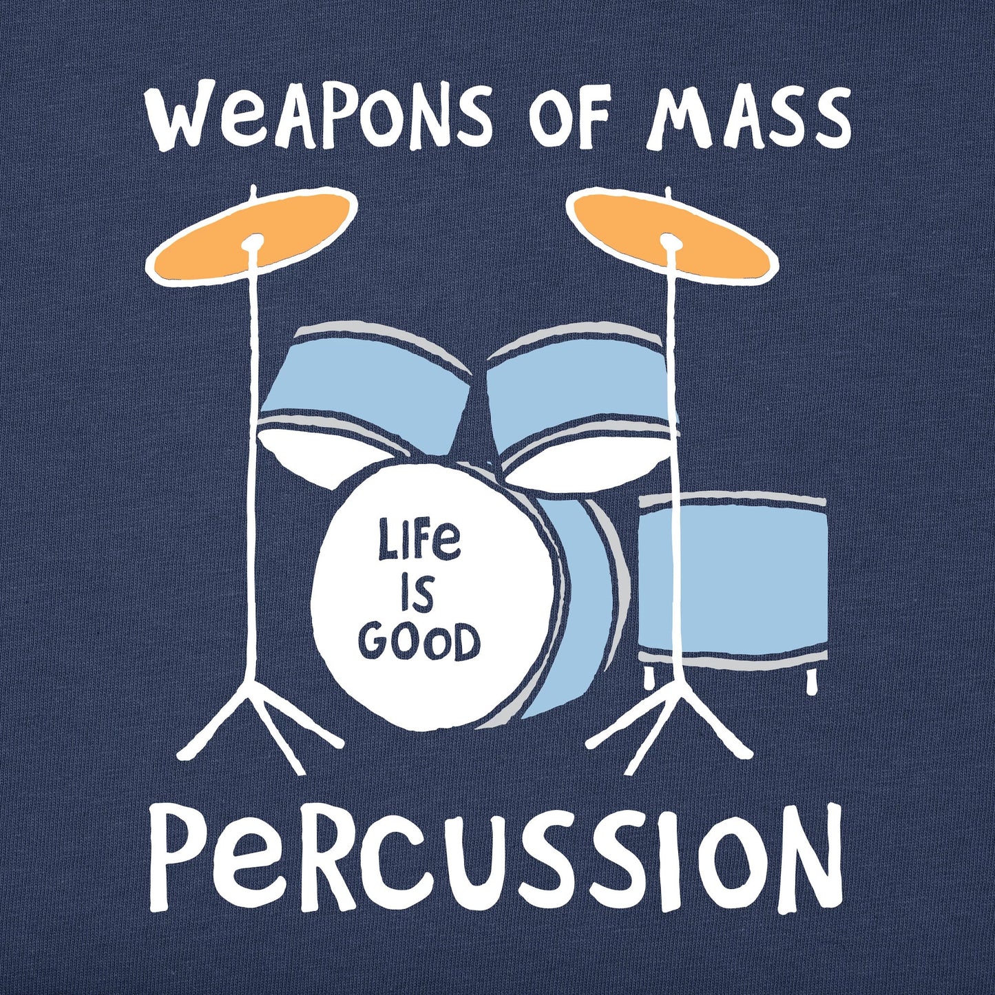 Men's Weapons of Mass Percussion Short Sleeve Crusher Tee