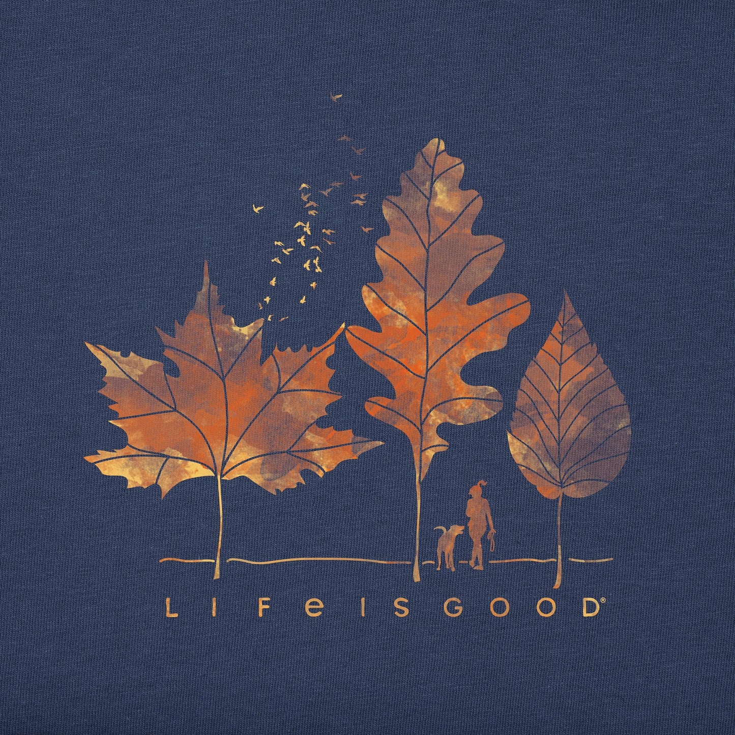 Women's Fall Walk Long Sleeve Crusher Vee