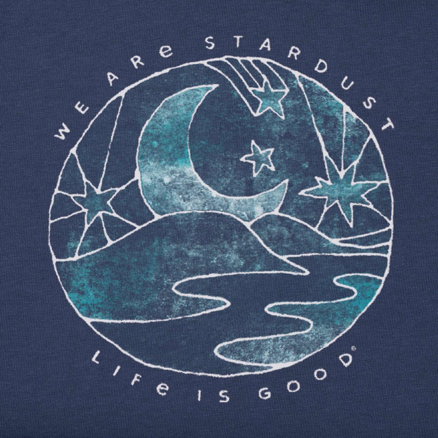 Men's We Are Stardust Short Sleeve Crusher Tee