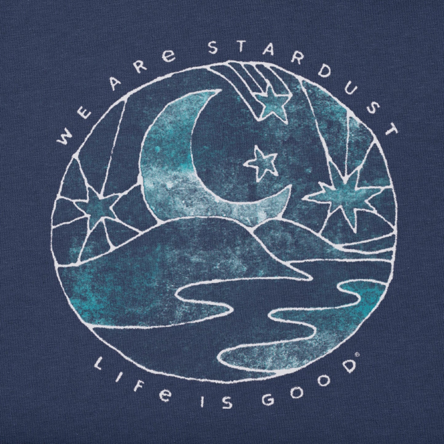 Women's We Are Stardust Short Sleeve Crusher Vee