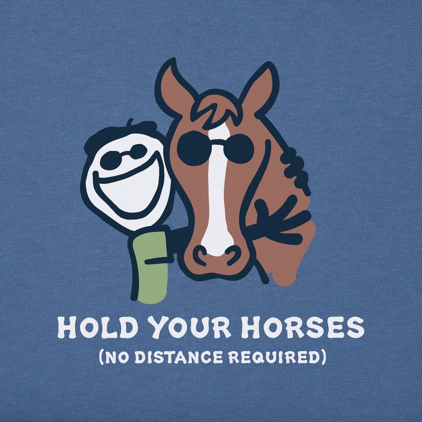 Men's Jake Hold Your Horses Short Sleeve Crusher Tee