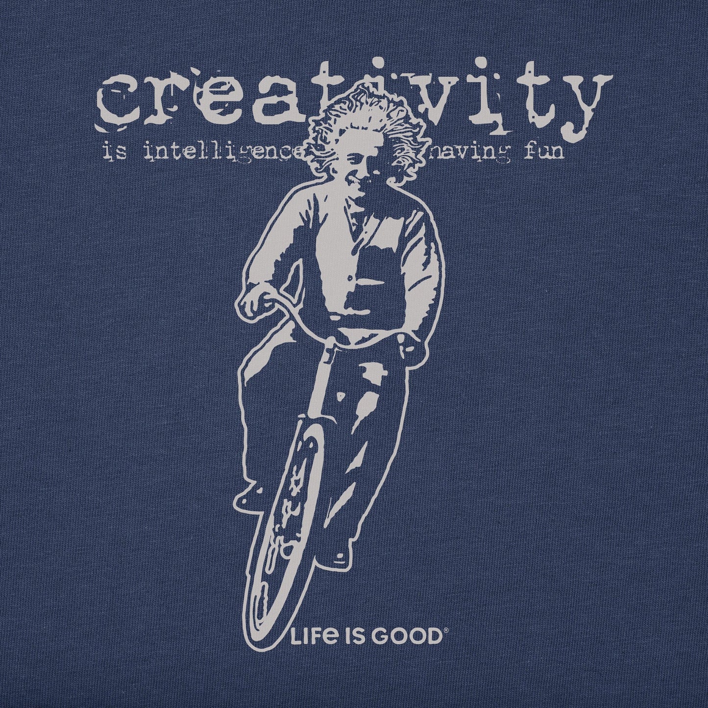 Men's Creativity Bike Short Sleeve Crusher Tee