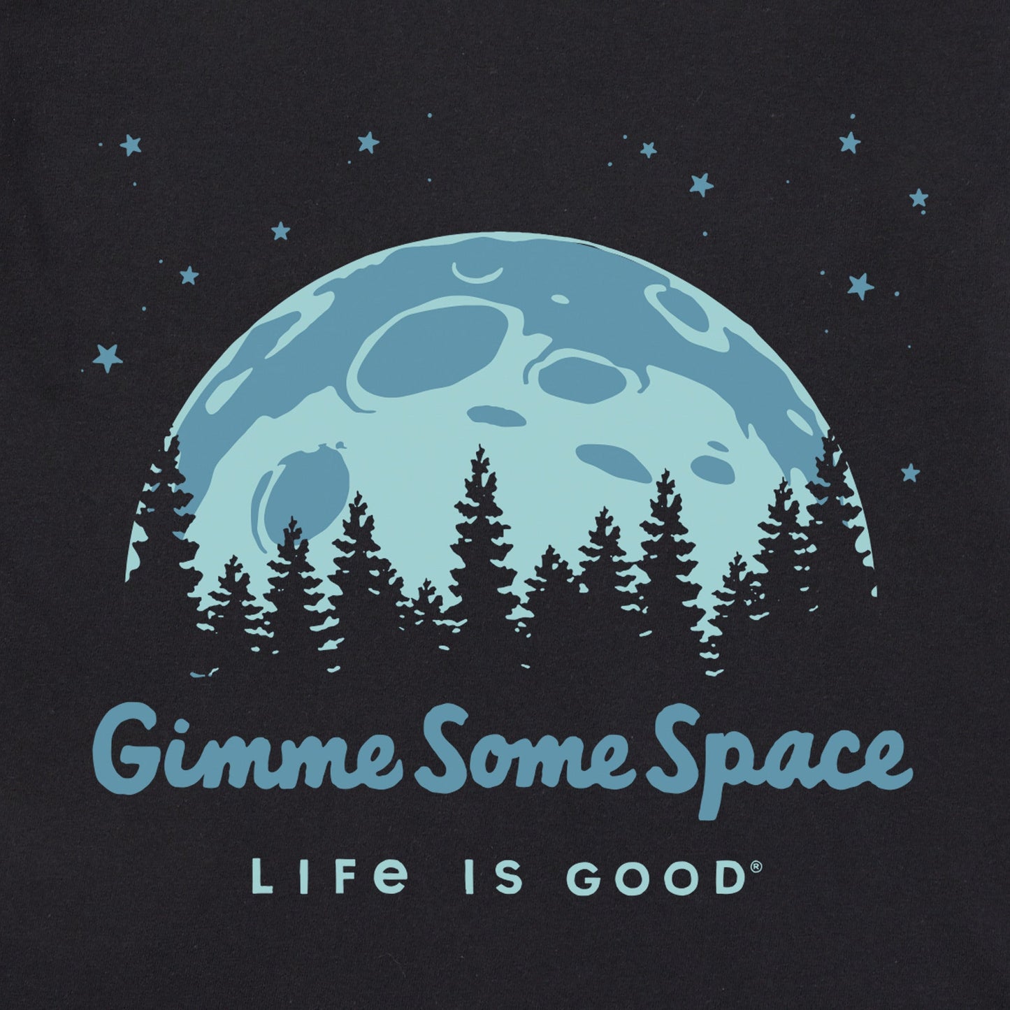 Men's Gimme Some Space Short Sleeve Crusher Tee