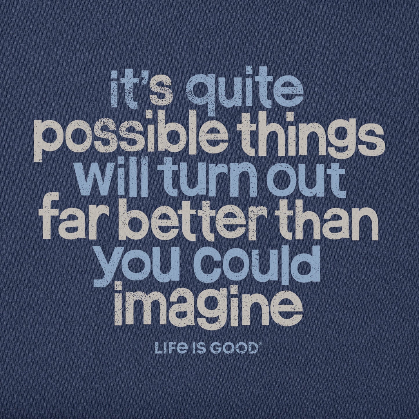 Women's Better than you could imagine Short Sleeve Crusher Tee