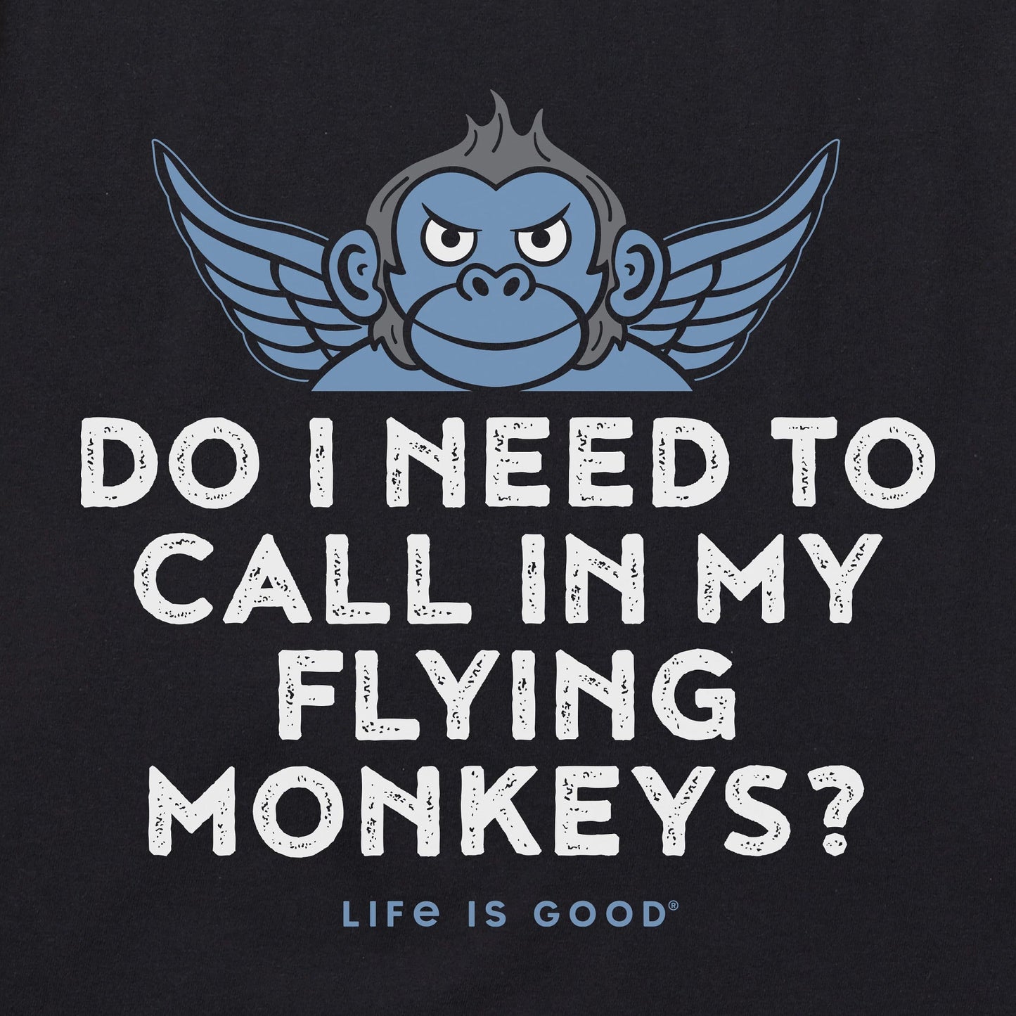 Women's Call my Flying Monkeys Short Sleeve Crusher Tee