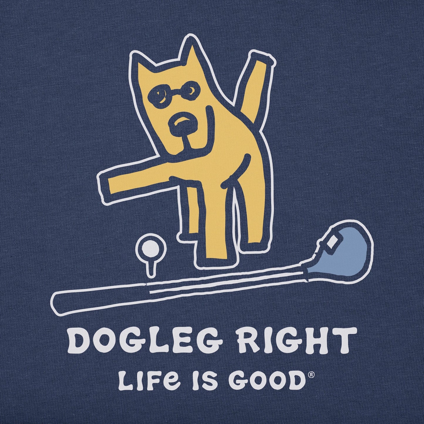 Men's Rocket Dogleg Right Short Sleeve Crusher Tee