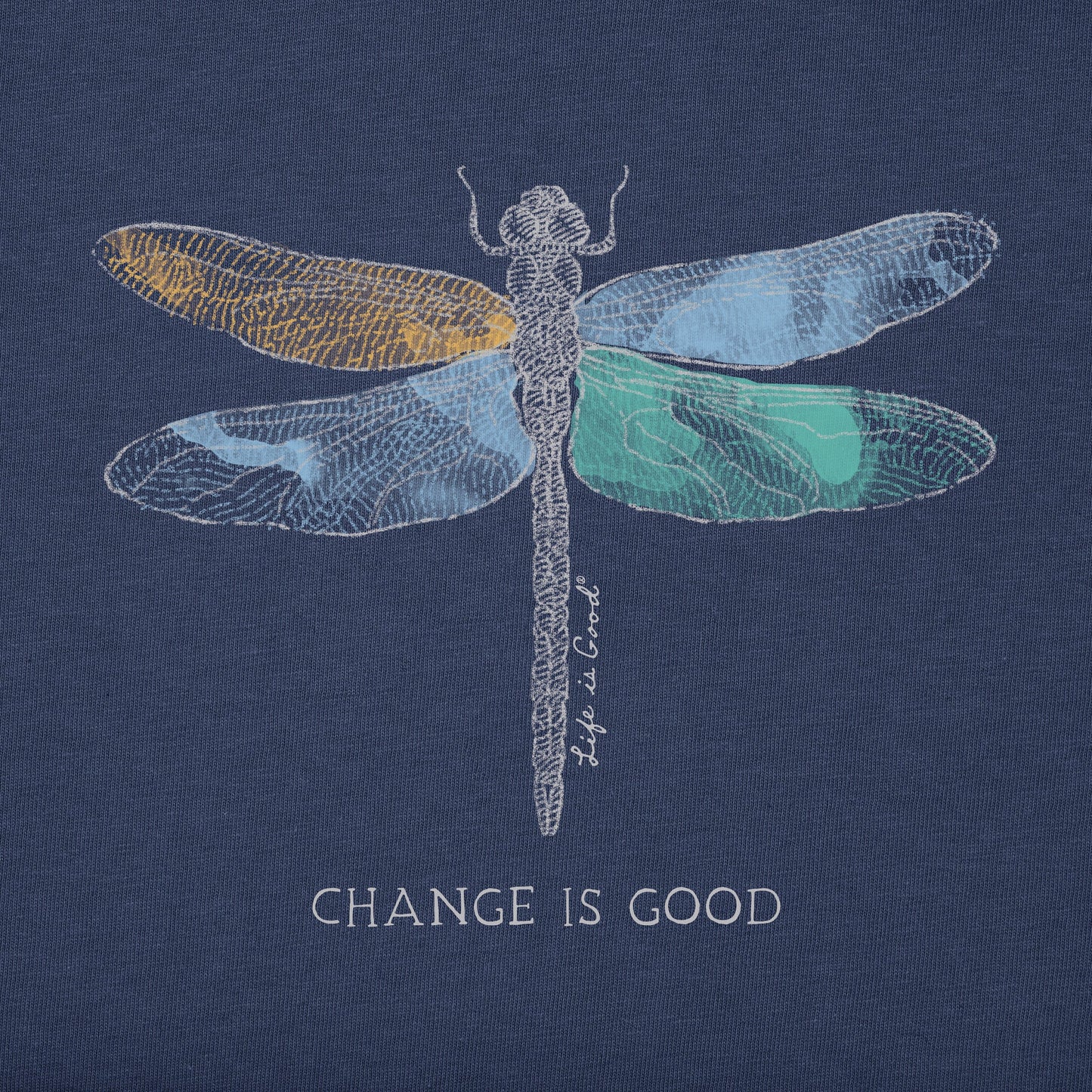 Women's Change Dragonfly Long Sleeve Crusher Tee