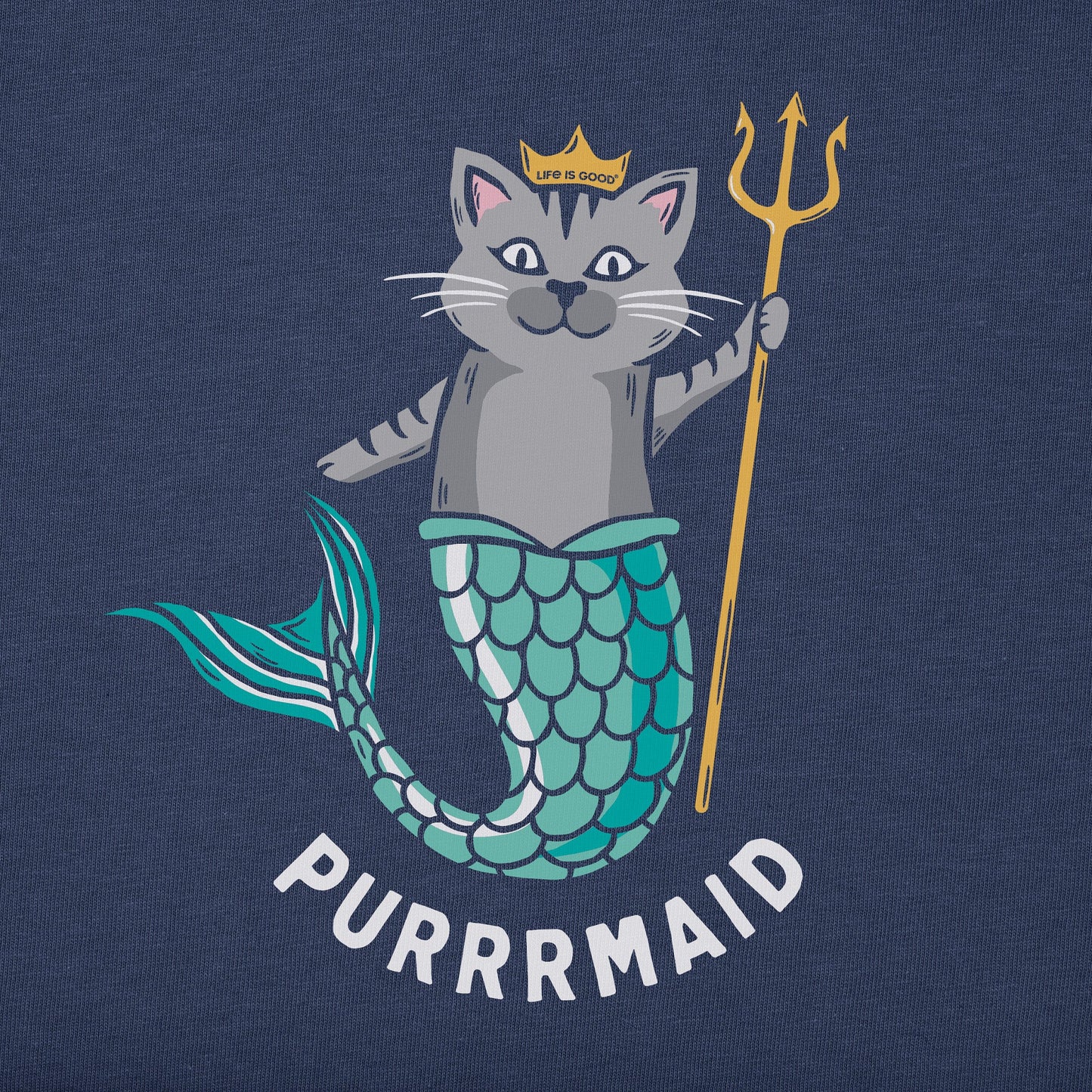 Women's Purrrmaid Short Sleeve Crusher Tee