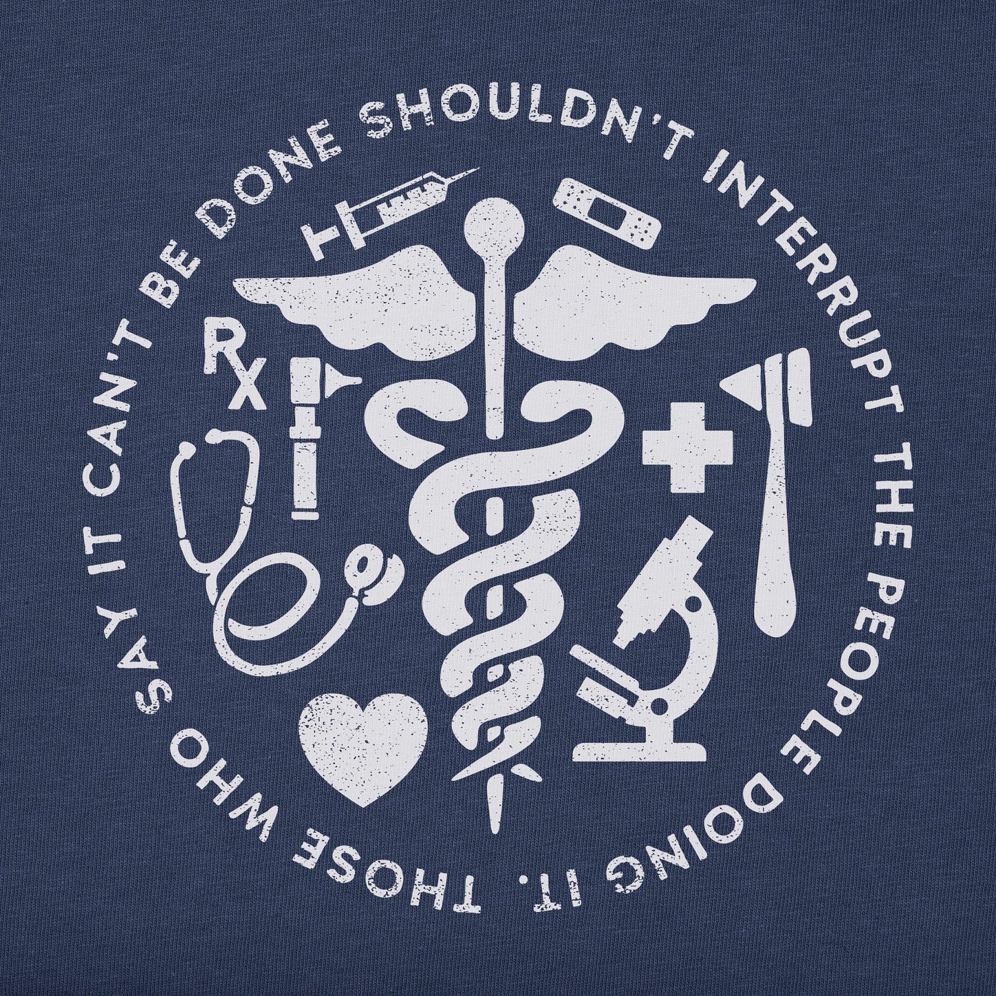 Men's Don't Interrupt The Experts Short Sleeve Crusher Tee