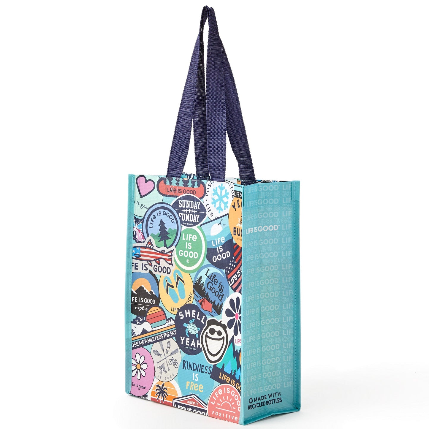 Adult Unisex Sticker Pattern The Small Good Tote