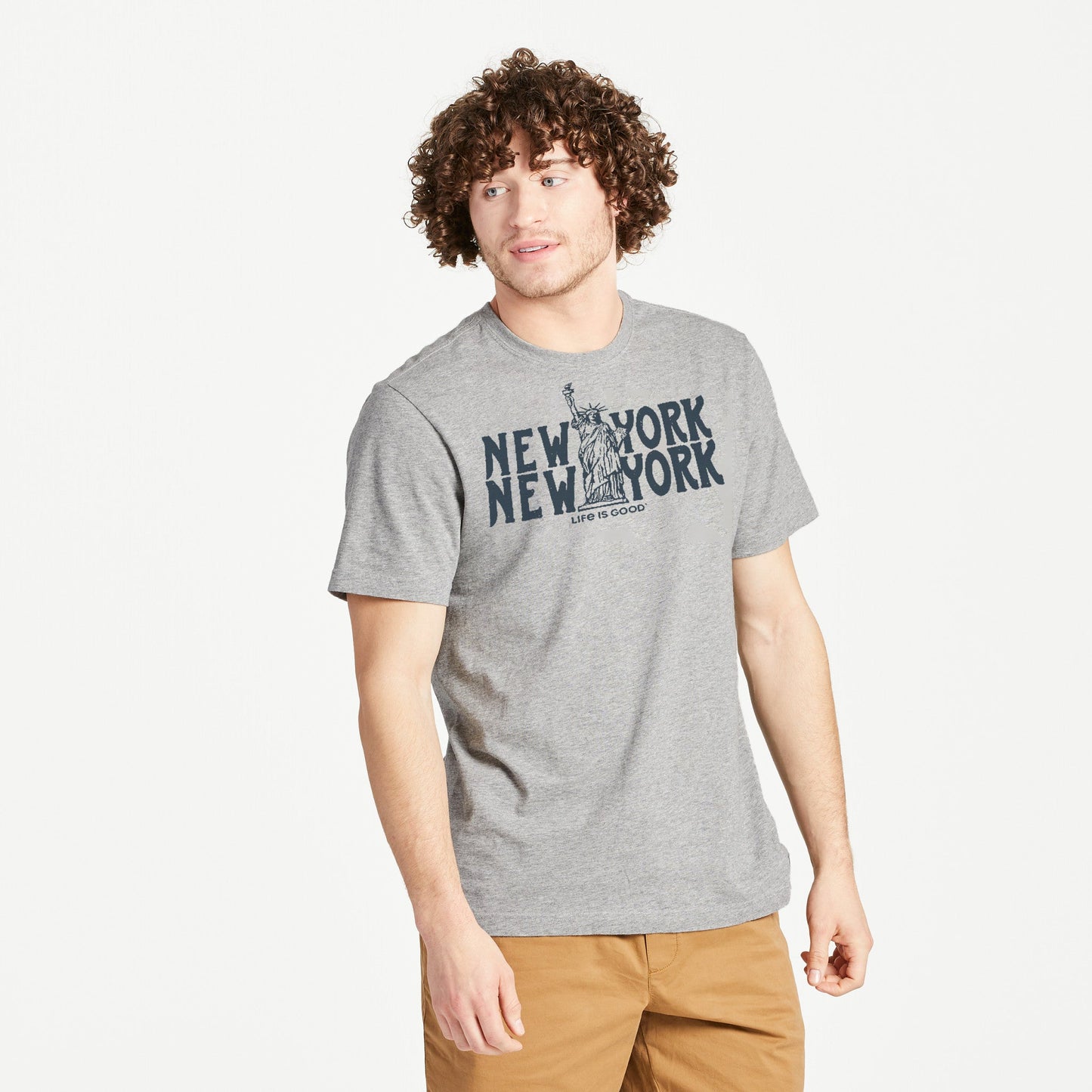 Men's New York Liberty Short Sleeve Crusher-LITE Tee