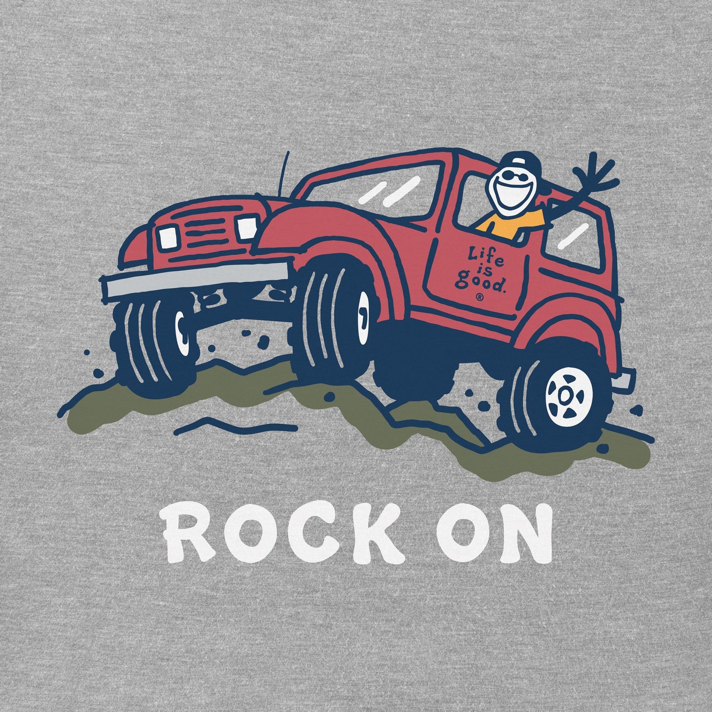 Men's Rock On Offroad Short Sleeve Tee