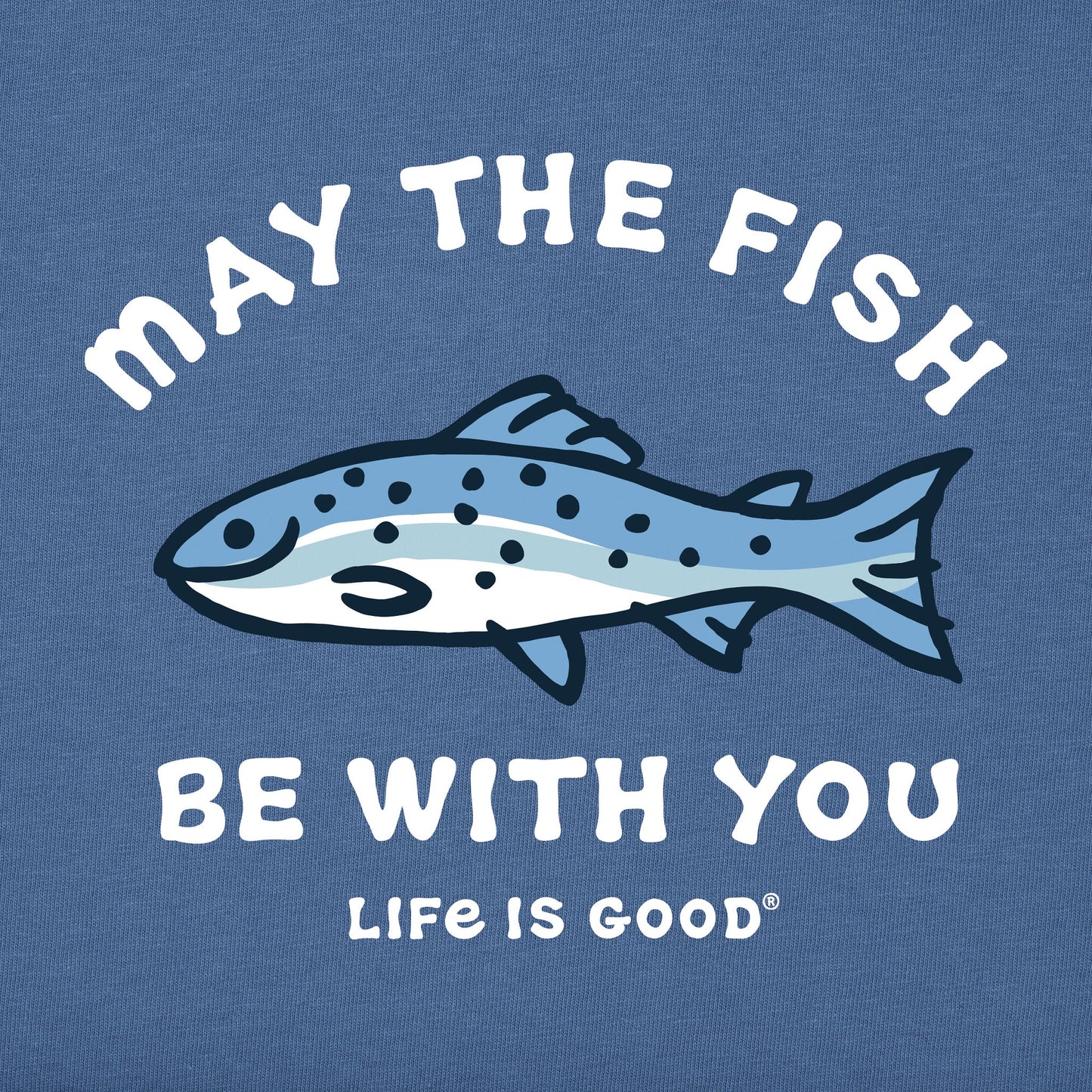 Men's May The Fish Be With You Short Sleeve Tee