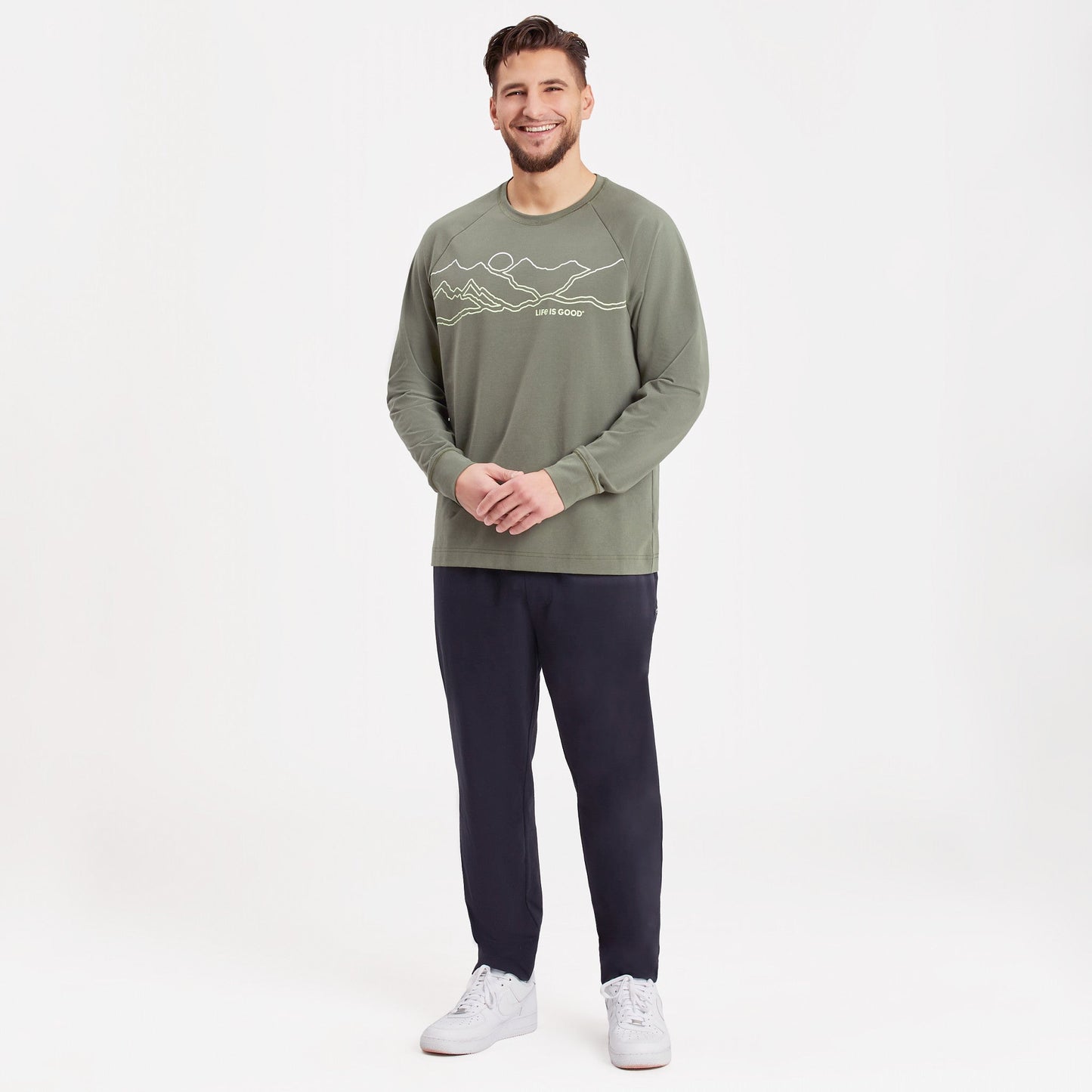 Men's Mountainscape Crusher-FLEX Crew