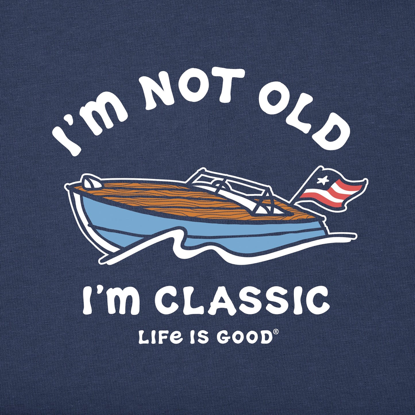 Men's I'm Classic Powerboat Short Sleeve Tee