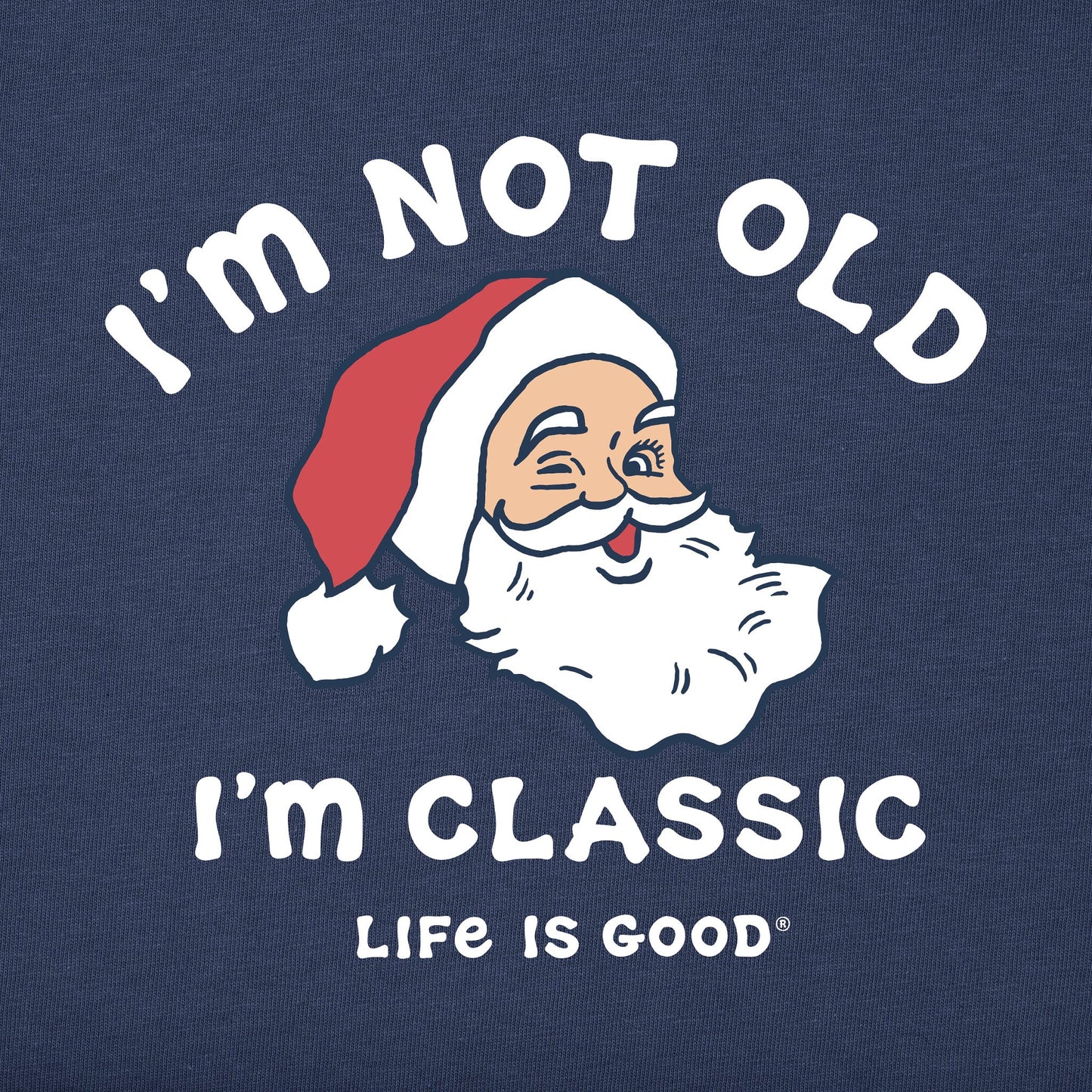 Men's I'm Classic Santa Short Sleeve Crusher Tee