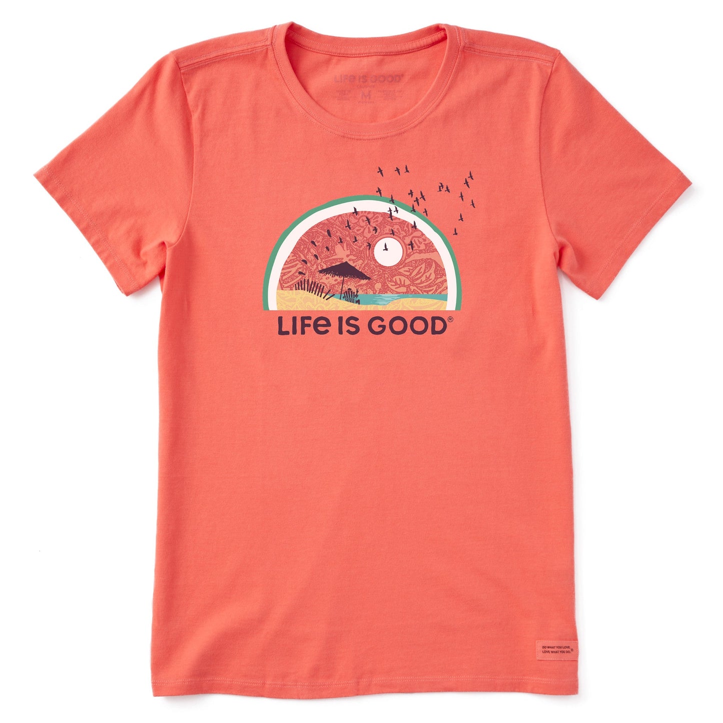 Women's Watermelonscape Short Sleeve Crusher Tee