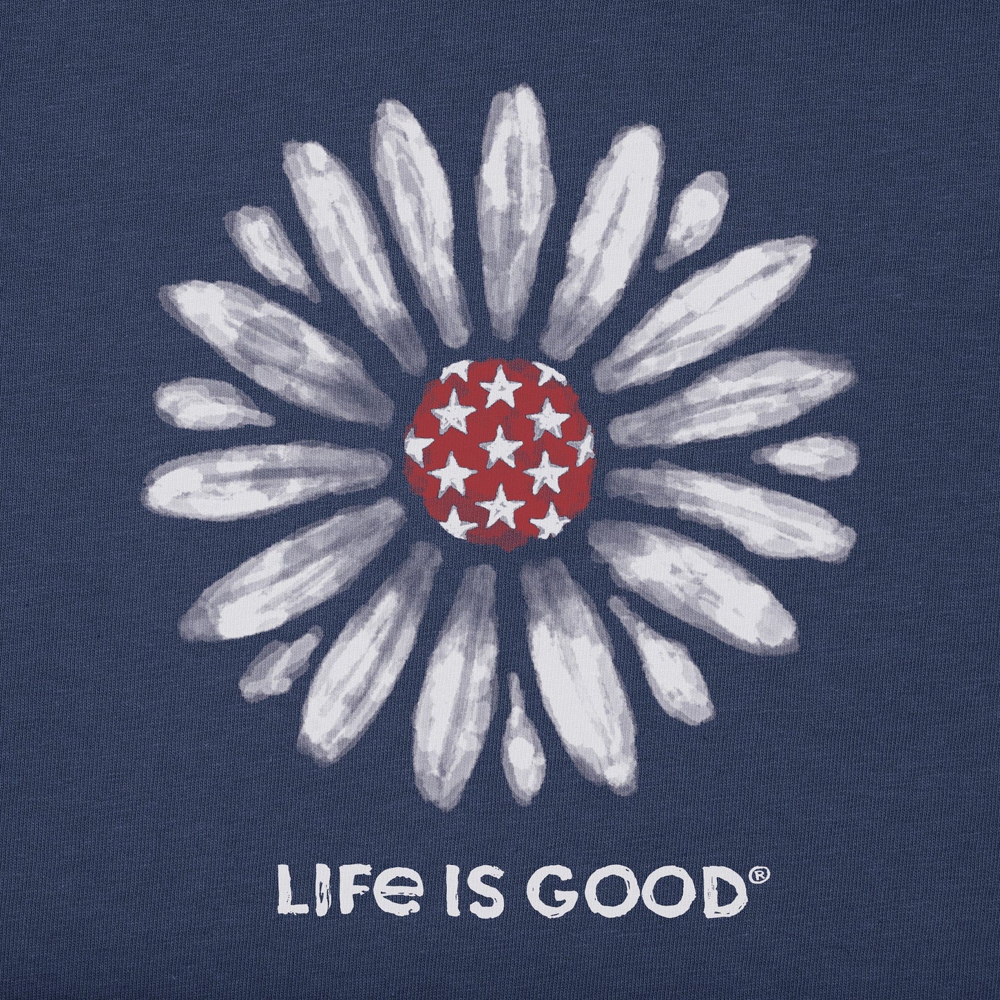 Women's Americana Daisy Short Sleeve Vee