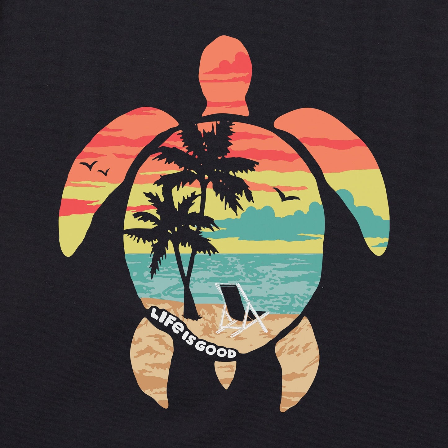 Women's Scenic Turtle Short Sleeve Crusher-LITE Tee