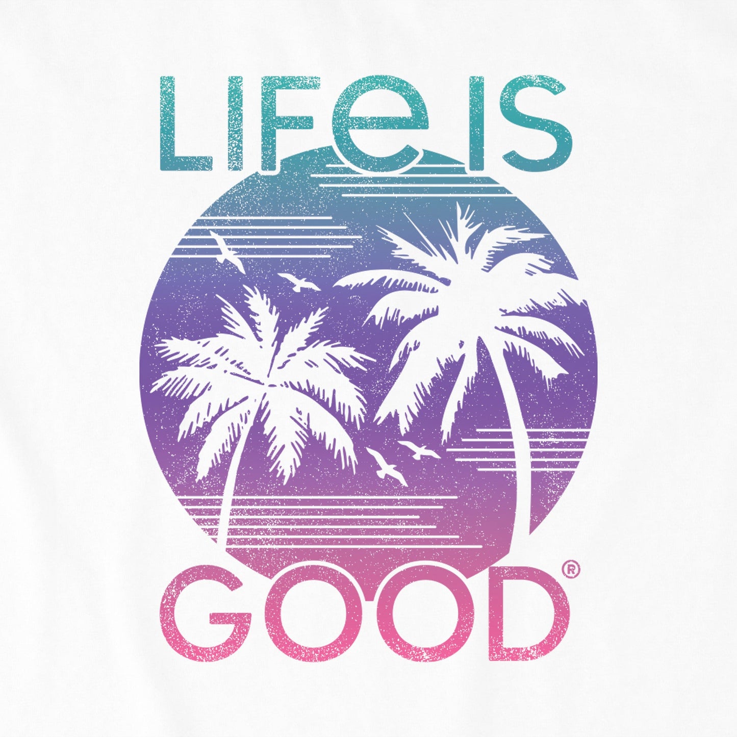 Women's Retro Palms Short Sleeve Tee