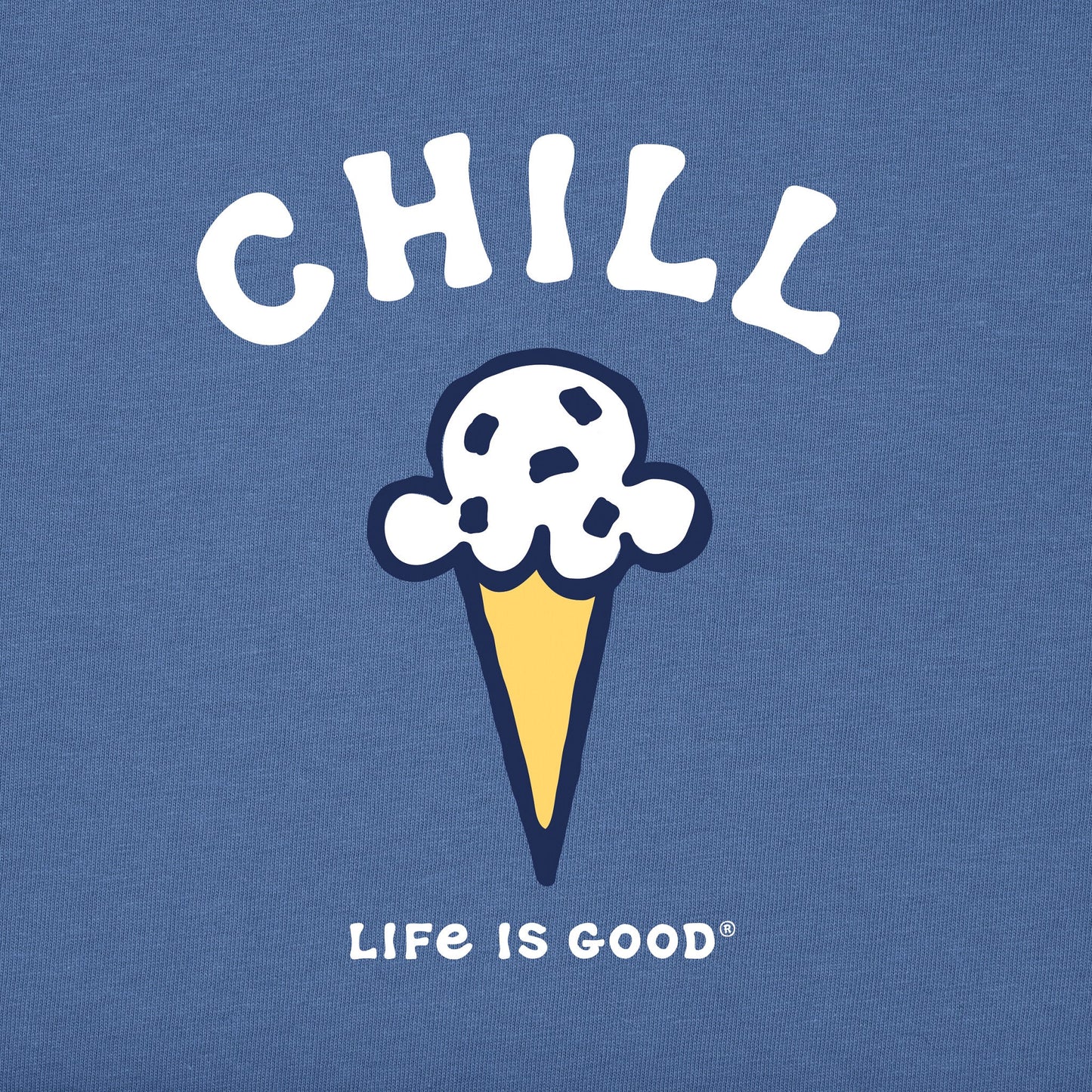 Men's Chill Ice Cream Short Sleeve Crusher Tee
