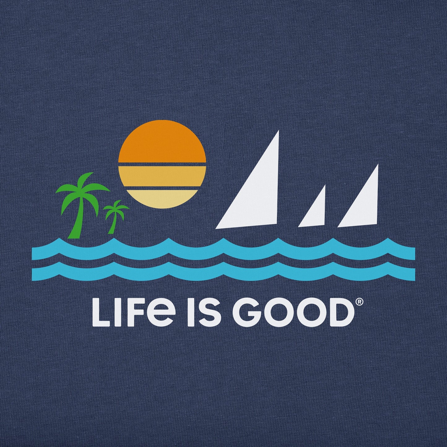 Men's Minimalist Beach Short Sleeve Tee