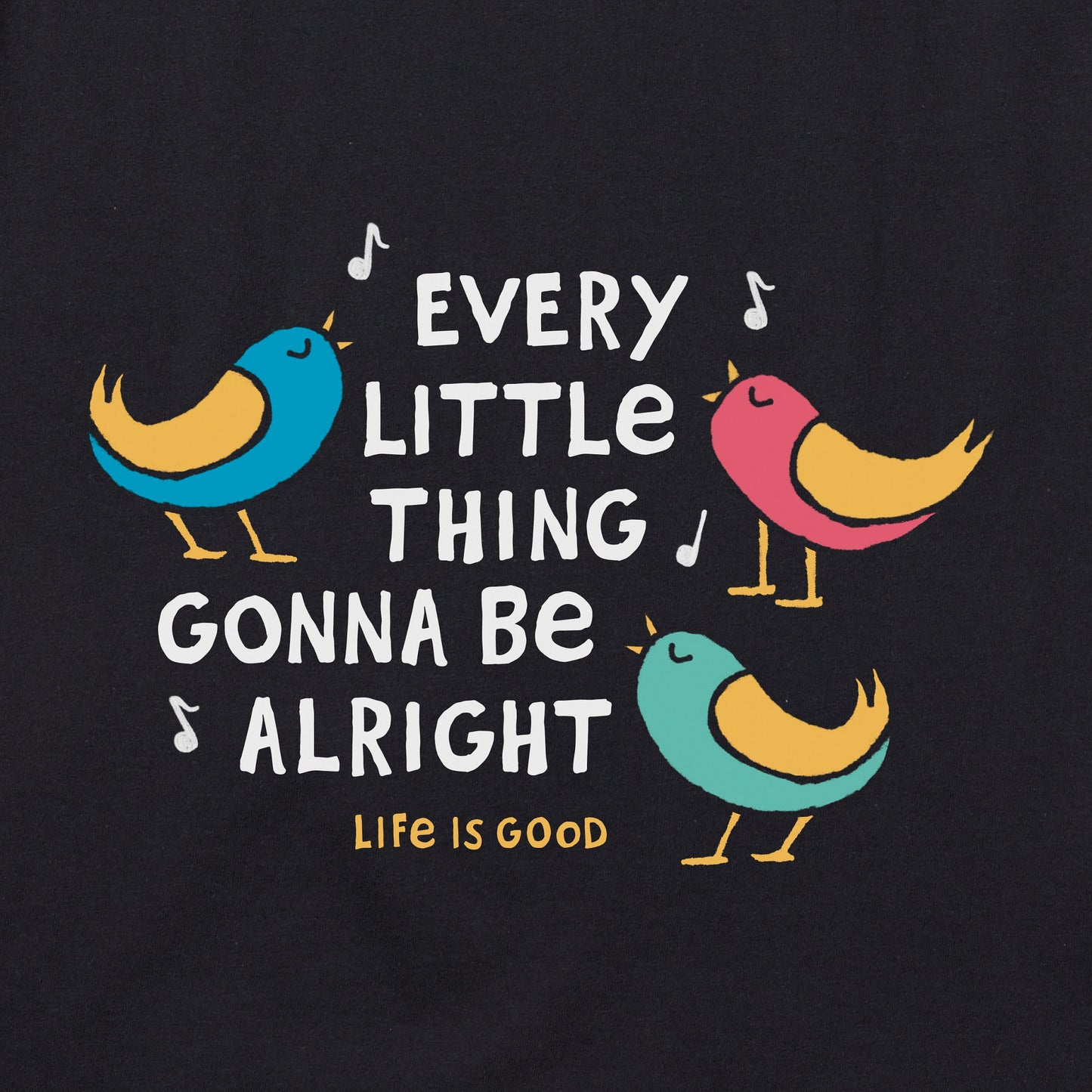 Women's Gonna Be Alright Long Sleeve Crusher Vee