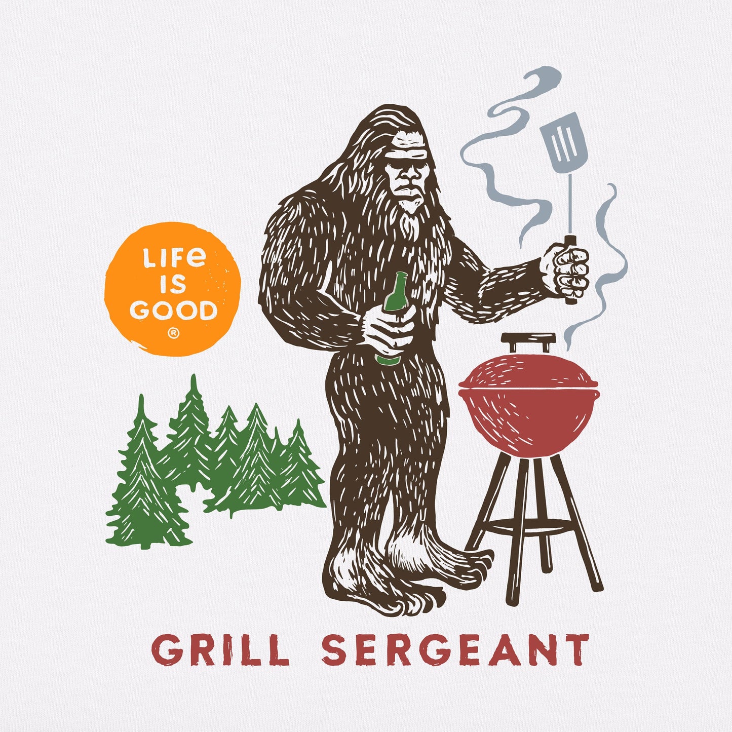 Men's Bigfoot Grill Sergeant Short Sleeve Tee