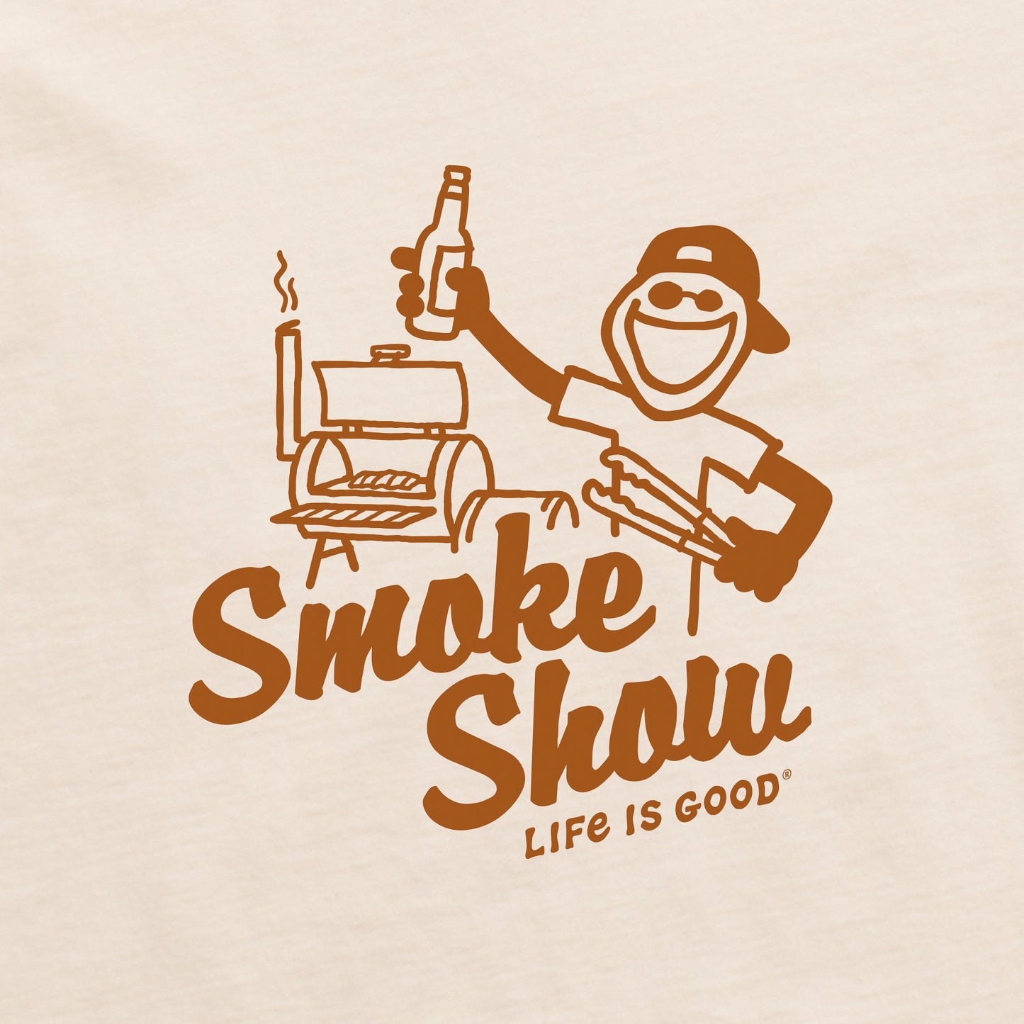 Men's Jake Smoke Show Short Sleeve Crusher Tee