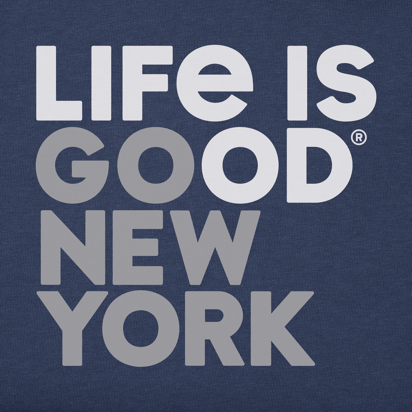 Men's Go New York Short Sleeve Crusher Tee