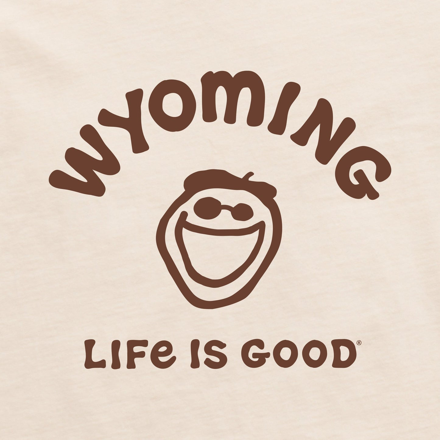 Men's Jake Wyoming Short Sleeve Crusher Tee