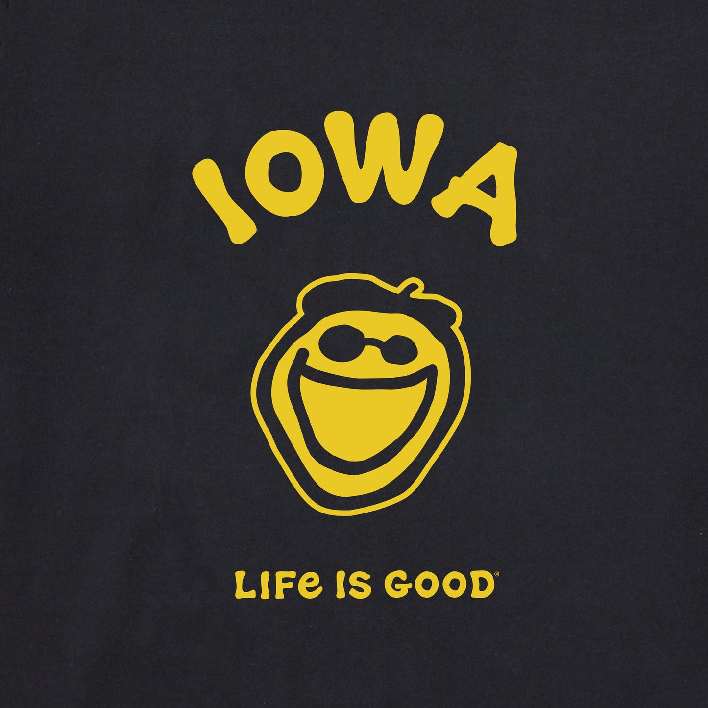 Men's Jake Iowa Short Sleeve Crusher Tee