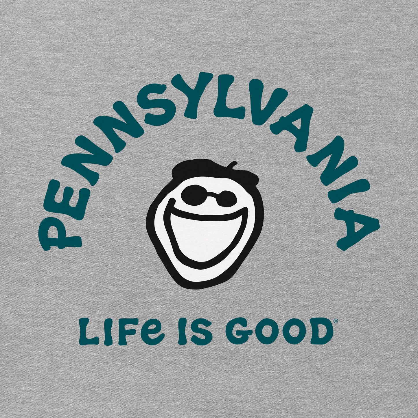 Men's Jake Pennsylvania Short Sleeve Crusher Tee