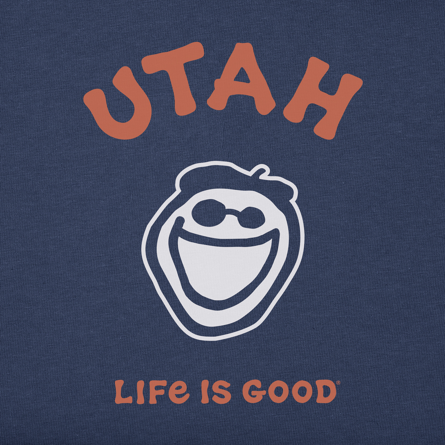 Men's Jake Utah Short Sleeve Crusher Tee