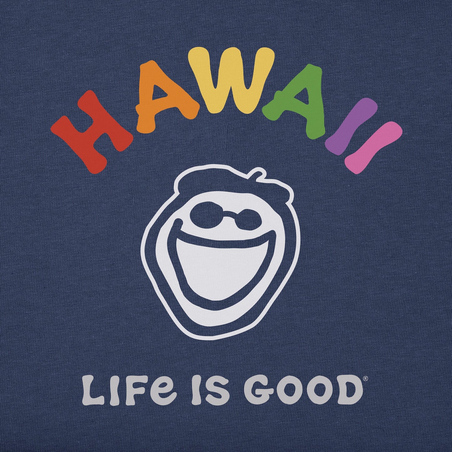 Men's Jake Hawaii Short Sleeve Crusher Tee